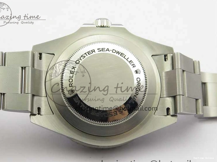 1228 Sea-Dweller 2017 Baselworld 126600 Noob 1:1 Best Edition Black Dial on SS Bracelet A2836 V Effortless 3065